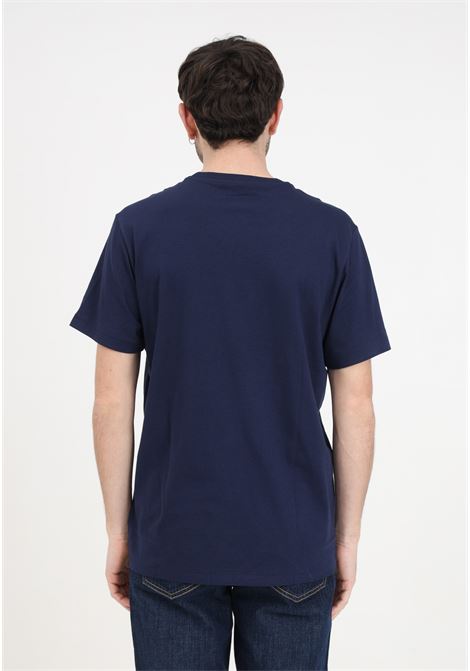 Men's and women's cruise navy blue t-shirt with white logo RALPH LAUREN | 714844756002Navy